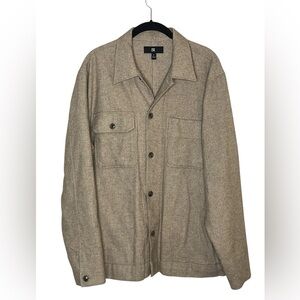 BANANA REPUBLIC‎ Camel Herringbone Shirt Jacket